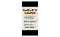 Matematik Özel Ders
