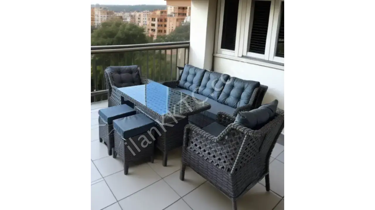 RATTAN BAHCE ORME OTURMA TAKİMİ