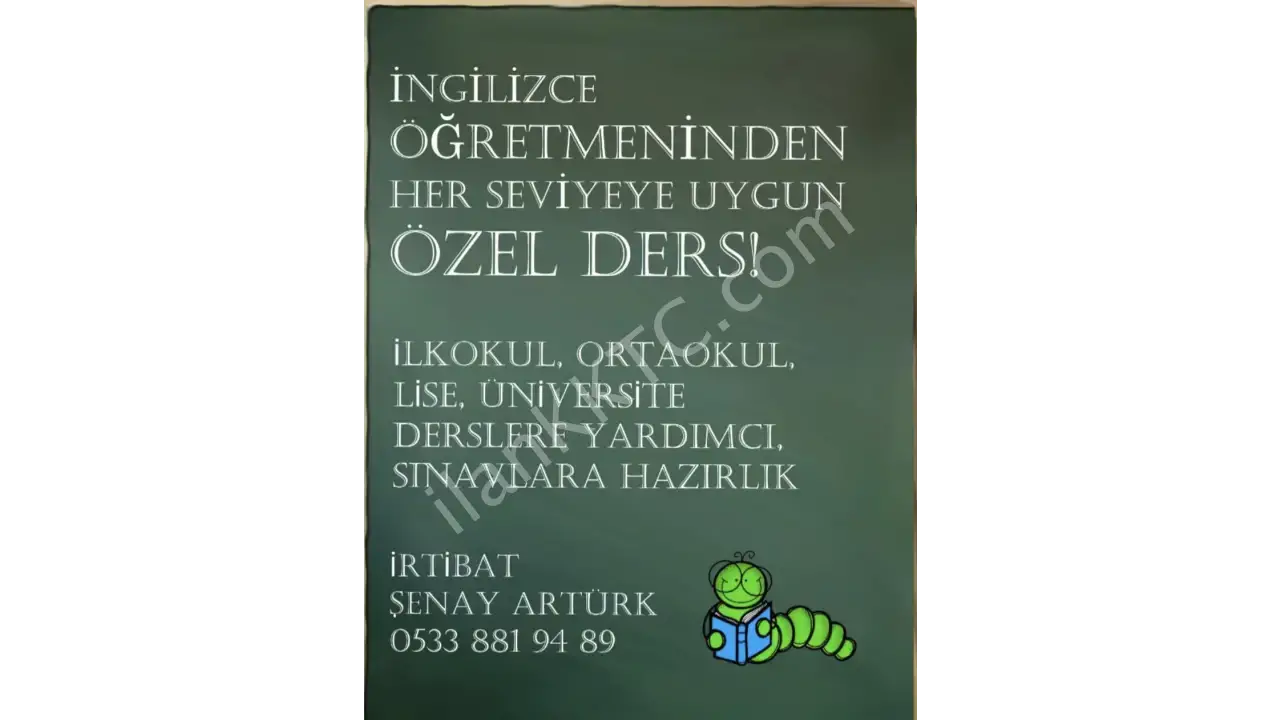 İngilizce Özel ders