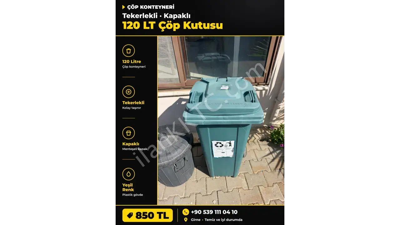 120LT ÇÖP KUTUSU