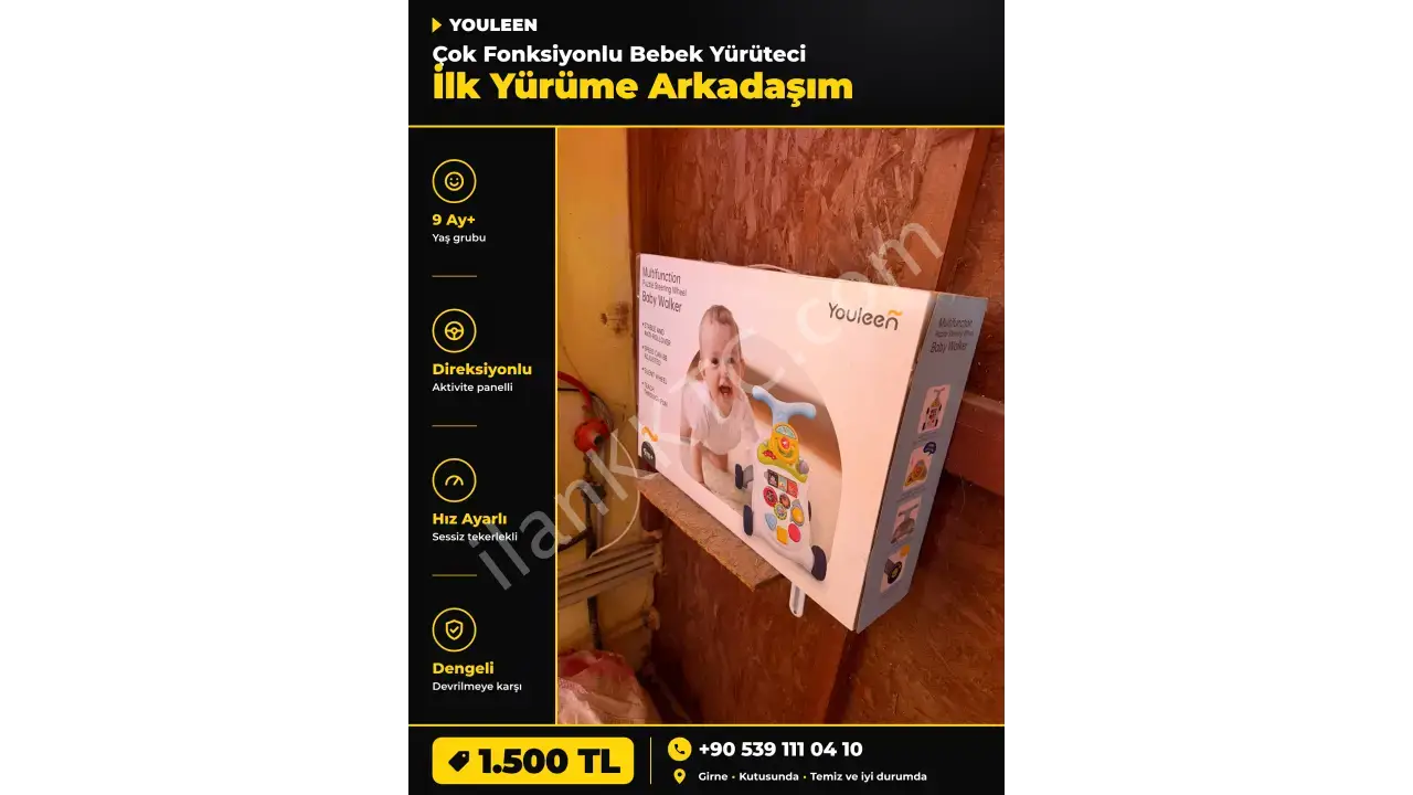 İLK YÜRÜME ARKADAŞIM - YÜRÜTEÇ