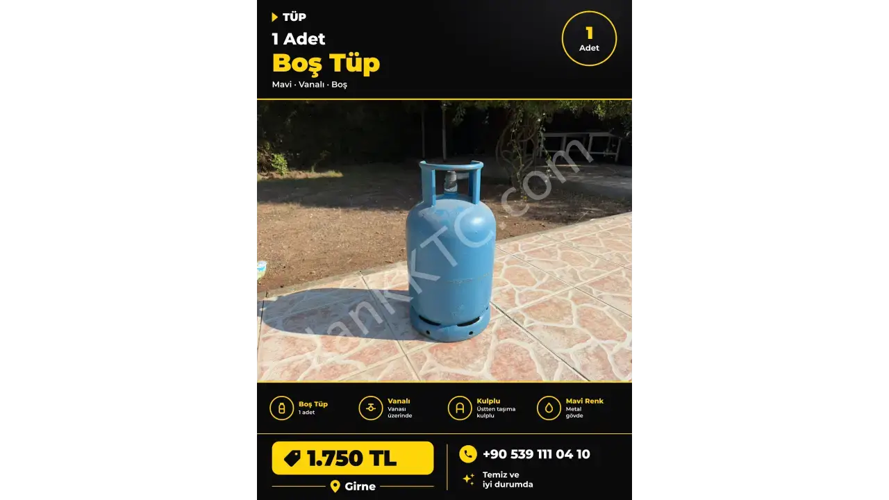 BOŞ TÜP - 1 ADET