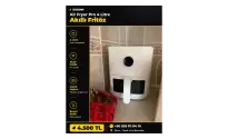 Xiaomi Air Fryer 4 Litre Beyaz Pro Akıllı Fritöz
