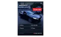 MAZDA 3 2020 Model 2025 Sonu Trafiğe Çıkış
