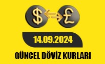 14.09.2024 - Güncel Döviz Kurları