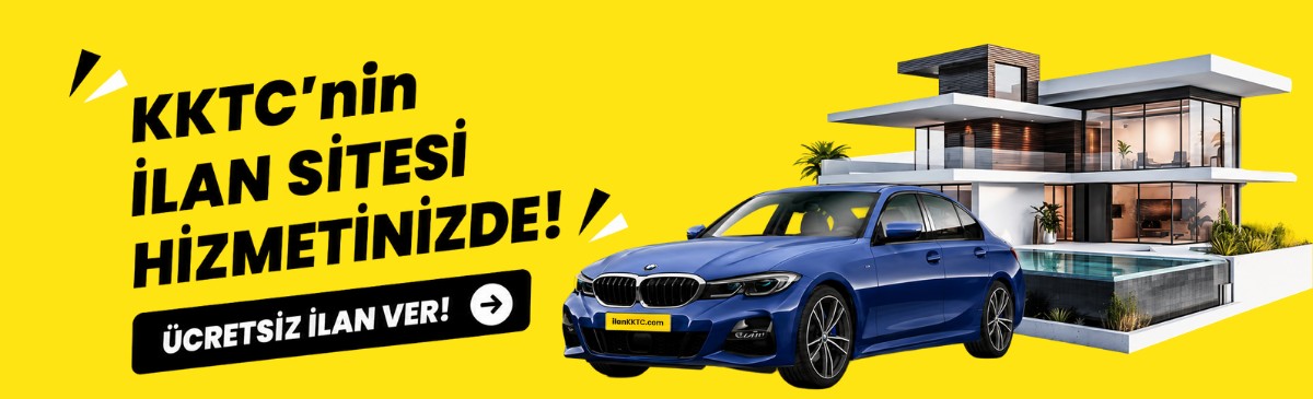 KKTC'nin ilan sitesi hizmetinizde!